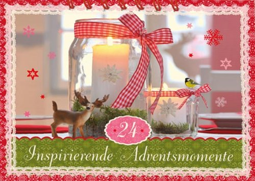 24 Inspirierende Adventsmomente: Mini-Tischadventskalender (Verkaufseinheit)
