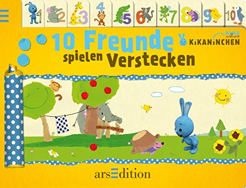 Kikaninchen - 10 Freunde spielen Verstecken: Erstes Zählen von 1 bis 10
