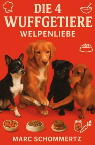 Die 4 Wuffgetiere - Welpenliebe: 30 gesunde Rezepte für Welpen