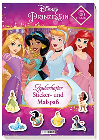 Disney Prinzessin: Zauberhafter Sticker- und Malspaß: über 500 Sticker!