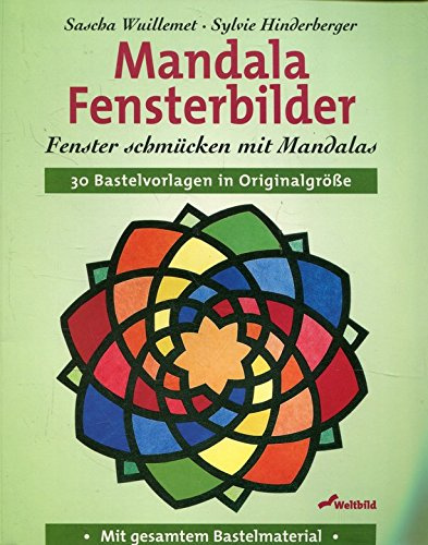 Mandala Fensterbilder: Fenster schmücken mit Mandala