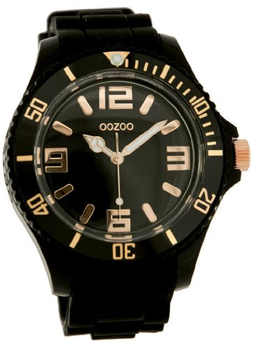 Oozoo Unisex-Armbanduhr Silicone Collection Analog Silikon Mehrfarbig C4278