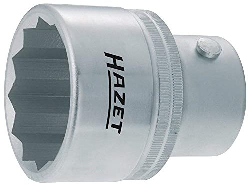 Hazet 1100Z-70 Douille carré creux 25 mm/profil à 12 pans extérieurs Taille 70 longueur 89 mm