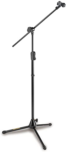HERCULES MS533B Hideaway Boom Stand, Black