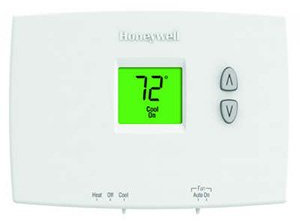 PRO 1000 termostatos horizontales no programables (1 calor/1 fr o)