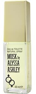 Alyssa Ashley - Musk Eau de Toilette, Parfüm für Damen mit Moos - 15 ml