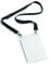 Durable Event-Namensschild A6 mit Textilband Duo, 10 Stück, schwarz, 852501