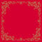 Tischdecken aus Airlaid | Mitteldecken 80 x 80 cm | Mank Einmal-Tischdecke für Gastronomie und Feiern | 20 Stück | Pomp (Rot-Gold)