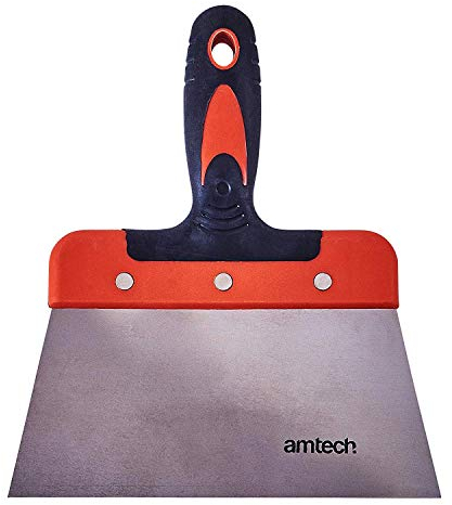 Am-Tech G0950 Schaber mit weichem Griff, 17,8 cm Klinge