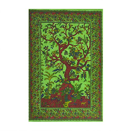 FUTURE HANDMADE Tapestry Colorful Wall Hanging Hippies Tapestry (Poster Size, Design P6)