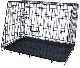 Streetwize Faltbare schräge Hundebox - Medium - 76x56x54cm
