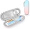 Case for Braun Oral B/Oral-b Pro/Philips Sonicare/Fairywill Sonic Electric Toothbrush with Accessories Storage, Portable Holder Travel Protective Cover (Gradient)