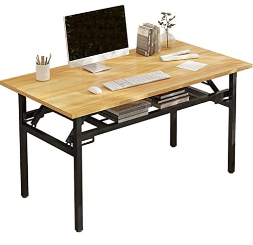 Scrivania per Computer Multifunzionale Pc Lavorazione della scrivania del computer portatile workstation pieghevole con immagazzinamento inferiore installazione gratuita for la casa Dormitorio Dormito