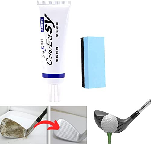 GINGER TECH Instant Golf Club Scratch Remover, Effectively Remove Scratch from Golf Club, Golf Club Paint, Premium Grip Repair Kits - Touch Up, Fill in, Customize or Renovate Your Clubs