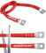 EBROM HI-FLEX Batteriekabel 70 mm² - rot - fertig konfektioniert, ab 30 cm bis 10 m viele Längen + Ringösen/Kabelschuhe M8/M10/M12 kombinierbar 70mm2, Ihre Auswahl: 70 mm2 30 cm Kabelschuh 2 x M10