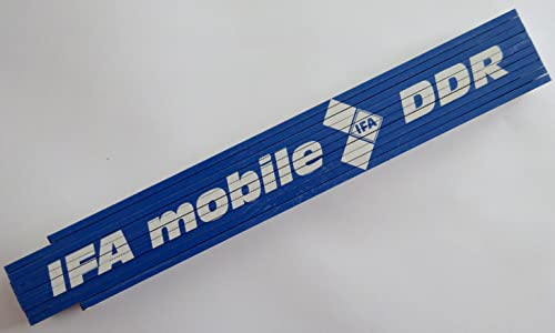 Zollstock Gliederstab Meterstab 2m IFA mobile DDR Osten vintage retro Oldtimer