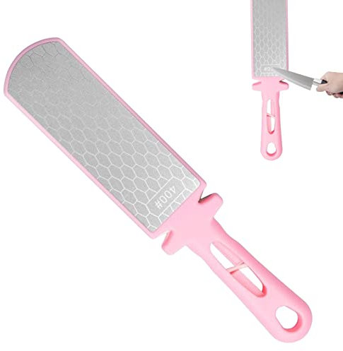 EUBEISAQI Cuchillos, hachas, Lima Afilado Hacha Reversible con posición Afilado Tijera para amolar Plano