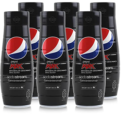 SodaStream - Pepsi Max Sirup - 6x 440ml