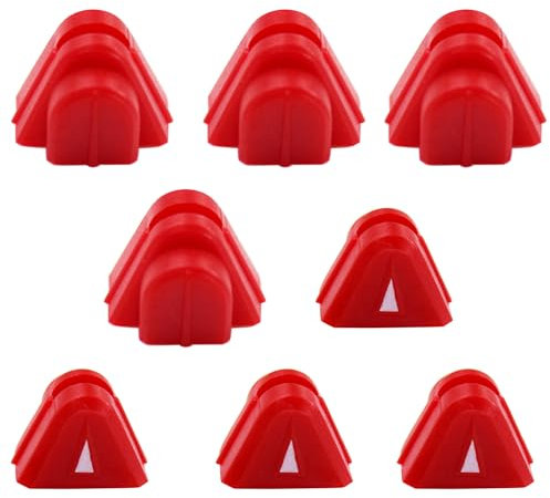 Replacement Milwauke No Mar Pad Nose Cushion no mar tip 42-38-0009 Fit for Milwauke PIN Nailer 2540-20 and Milwauke 23 Gauge Compact Cordless Pin Nailer(Set of 8)