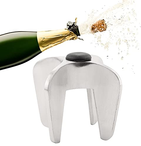 Topyond Ouvre-Bouteille De Champagne Retirez sans Effort Les Bouchons Et Profitez du Vin Mousseux Gadget De Cuisine à Surface Polie pour Les Fêtes Et Les Célébrations