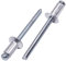 SKIR'CO Lot de 400 rivets aveugles en aluminium 5,0 x 16 mm, mandrin en acier, rivets pop à tête bombée, rivets DIN 7337, foret inclus