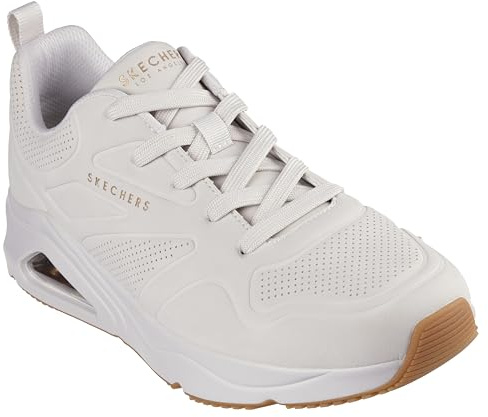 Skechers Tres-air UNO-Casairal Fashion Sneaker für Herren, Cremeweiß, 42 EU