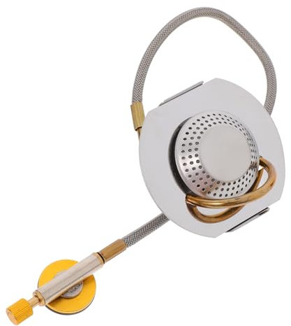 WOONEKY Portable Gas Burner Stove Outdoor Camping Cooker Burner for Picnic and Hiking Adventures Multipurpose Cooking Tool