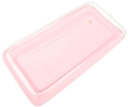 OFFSCH Portabevande Galleggiante Gonfiabile Per Piscina Portabicchieri Refrigerante Di Capacità Per Servire Bevande Insalata E Frutta