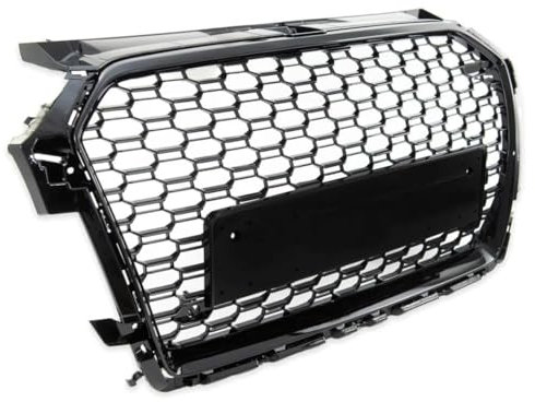 HONEHOY Auto Griglia Anteriore Radiatori, per Audi A1 8X 2015-2018 Griglia Paraurti Anteriore Radiatori Nido d'Ape Grille Accessori Modificati