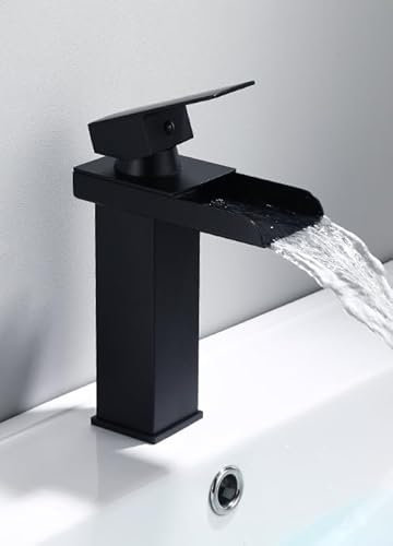 Lavabo à poser, lavabo, robinet, meuble de salle de bain, robinet monotrou de toilette, côté large et modèle bas