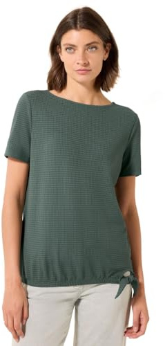 Cecil Strukturshirt mit Knoten