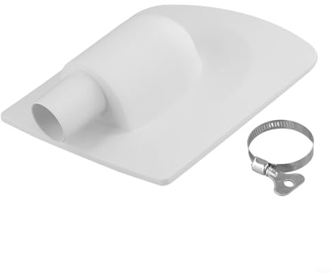 Vacuum Plate Adapter with Clamp for Polygroup Skimmer Filter Pump to Assist in Effective Debris Management