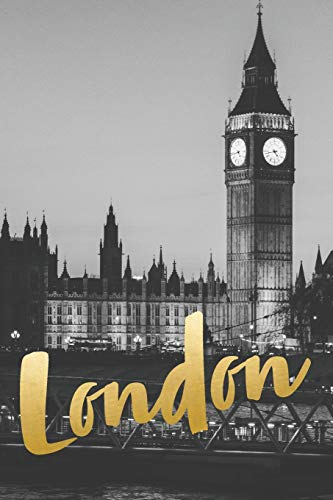 London: Journal, Notebook, Diary, 6x9 Lined Pages, 150 Pages
