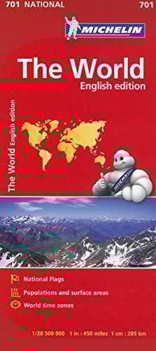 Mapa The World (Mapa Nacional EL MUNDO MICHELIN): 701 (Mapas National)