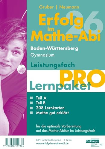 Erfolg im Mathe-Abi 2026 Lernpaket Leistungsfach 'Pro' Baden-Württemberg Gymnasium