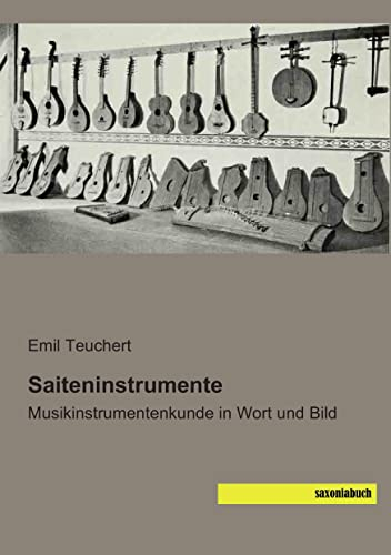 Saiteninstrumente: Musikinstrumentenkunde in Wort und Bild