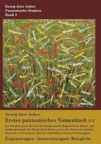 Erstes pannonisches Namenbuch 2/3: 2. korrigierte Auflage
