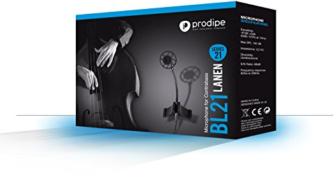 Prodipe BL21 Lanen Conterbass Microphone à Pince - Prise de son directe