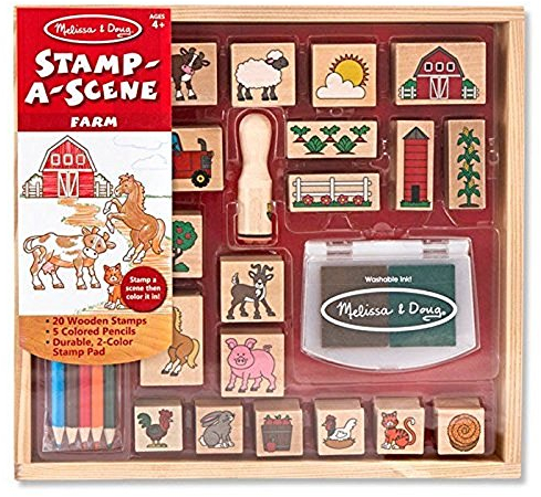 Melissa & Doug Stempelszenen • Bauerngehöft