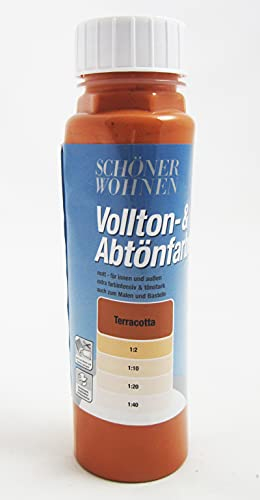 Voll- und Abtönfarbe Terracotta 125 ml