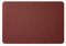 Eglooh - Herms - Schreibtischunterlage aus Leder Bordeaux Rot cm 80x50 - Handwerkliche Nähte und abgerundeten Kanten - Made in Italy