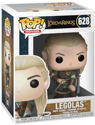 Funko Pop! Vinyl: Lord of The Rings/Hobbit: Legolas - Vinyl-Sammelfigur - Geschenkidee - Offizielle Handelswaren - Spielzeug Für Kinder und Erwachsene - Movies Fans - Modellfigur Für Sammler