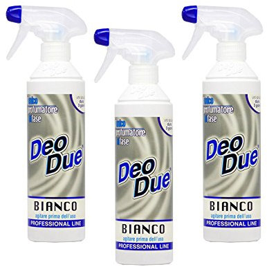 Desodorante ambiental Deo Due, blanco 500 ml, 3 unidades