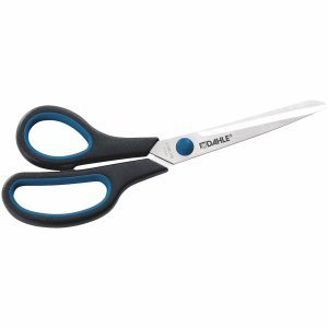 Dahle 5 x Universalschere Comfort Grip Papierschere Linkshand 21cm schwarz/blau