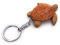 Onwomania Porte-clés en bois tortue réservoir animal reptile prédateur pendentif charme