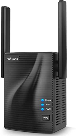 WLAN Verstärker - 1200 Mbit/s Internet Verstärker mit LAN Anschluss, WLAN Repeater Abdeckung bis zu 120m² für Steckdose, 5G&2.4G WLAN-Verstärker Access Point, WPS, Kompatibel mit allen Geräten