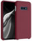 kwmobile Housse Compatible avec Samsung Galaxy S10e Coque - Housse de téléphone Protection Souple en TPU Silicone - rhubarbe