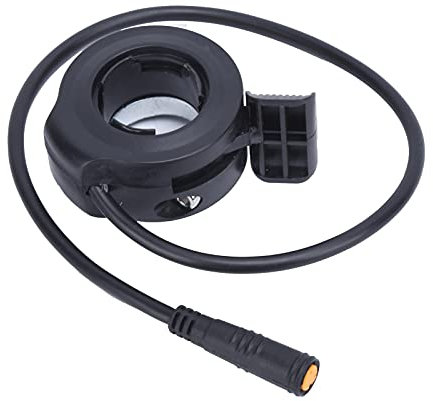 Alomejor 130X Elektrofahrrad Thumb Throttle 24-72V mit Wasserdichtem Anschluss Speed ​​Thumb Controller für BBS01 BBS02 Elektrofahrradzubehör