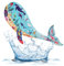 Whale Kids Puzzle 50 Pieces Puzzles Jigsaws for Children Age 3+, Best gift Jigsaw Puzzles for Kids Age 3+