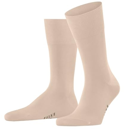 FALKE Herren Tiago Socken atmungsaktive nachhaltige biologische Fil d´Écosse Baumwolle leichter Glanz flache Naht druckfreie Fußspitze fein einfarbig dünn Business Alltag 1 Paar